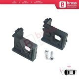 VW Touran MK1 2003-2010 Caddy MK3 2004-2010 1T0998225 İçin Sağ Ön Far Ayak Tamir Seti