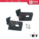 VW Touran MK1 2003-2010 Caddy MK3 2004-2010 1T0998225 İçin Sağ Ön Far Ayak Tamir Seti