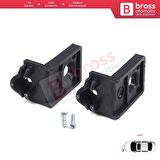 VW Touran MK1 2003-2010 Caddy MK3 2004-2010 1T0998225 İçin Sol Ön Far Ayak Tamir Seti 