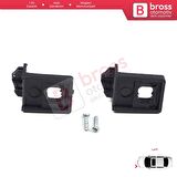 VW Touran MK1 2003-2010 Caddy MK3 2004-2010 1T0998225 İçin Sol Ön Far Ayak Tamir Seti 