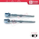 Citroen Berlingo MK1 First Peugeot Partner MK1 M49 M59 9101Q7 İçin 2 Adet Sürgülü Kapı Kilit Pimi