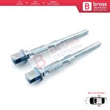 Citroen Berlingo MK1 First Peugeot Partner MK1 M49 M59 9101Q7 İçin 2 Adet Sürgülü Kapı Kilit Pimi