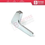 Seat Ibiza; Cordoba 1998-2003 İçin Alüminyum Kaplama Paslanmaz İç Sol Kapı Kolu