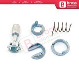 VW Transporter T5 Fox 5Z New Beetle Polo 9N 2/3 Kapı 1C0837167B İçin Kapı Kilit Tamir Takımı 39 mm