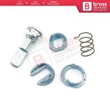 VW Transporter T5 Fox 5Z New Beetle Polo 9N 2/3 Kapı 1C0837167B İçin Kapı Kilit Tamir Takımı 39 mm