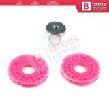 BMW E39 İçin İkili Elektrikli Cam Kriko Köşe Makarası