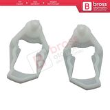 Mercedes Benz M Class W163 1998-2005 İçin Sağ ve Sol Kapı Klipsi 1637202935