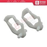 Mercedes Benz M Class W163 1998-2005 İçin Sağ ve Sol Kapı Klipsi 1637202935