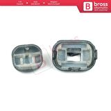 Mercedes W124 W210 W201 190 W463 W126 W140 C140 R129 A1248204910 İçin Cam Çocuk Kilit Düğme Kapağı