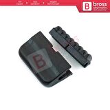 Mercedes E Class W124 A124 C124 S124 1984-1996 A1248300754 İçin Klima Havalandırma Panel Düğmesi 