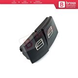 Mercedes E Class W211 S211 CLS Coupe C219 2118210058 İçin 2 Adet Ön Cam Açma Düğme Kapağı