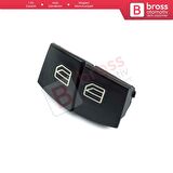 Mercedes E Class W211 S211 CLS Coupe C219 2118210058 İçin 2 Adet Ön Cam Açma Düğme Kapağı