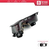 Renault Kangoo MK1 Twingo I Nissan Kubistar X76 8200259376 İçin Sağ İç Kapı Açma Kolu Siyah