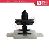 VW Audi için 10 Adet Kapı Paneli Tutucu Klipsi 6Q0868243