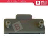 Toyota için 10 Adet Düzeltme Düğmesi Tutucu Klipsi Gri