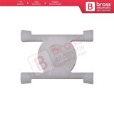 BMW için 10 Adet Kapı Panel Klipsi Beyaz 51131829904