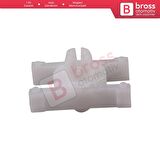 BMW için 10 Adet Kapı Panel Klipsi Beyaz 51131829904