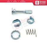 Seat Leon MK1 1M 1999-2006 3B0837167 İçin Ön Kapı Kilidi Tamir Takımı 51.5 mm