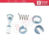 VW Golf MK4 IV 1J 1J1 1J5 1997-2005 Hatchback Variant 1U0837167 İçin Ön Kapı Kilit Tamir Seti 45 mm