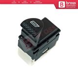 Siena Albea Palio Strada İçin Ön Sol Cam Açma Düğmesi 6 Pin 98809717 Beyaz