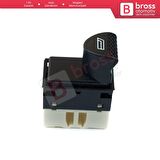 Siena Albea Palio Strada İçin Ön Sol Cam Açma Düğmesi 6 Pin 98809717 Beyaz