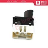 Siena Albea Palio Strada İçin Ön Sol Cam Açma Düğmesi 6 Pin 98809717 Beyaz