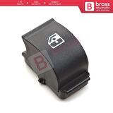 Fiat Citroen Peugeot İçin 1 Adet Cam Açma Düğme Kapağı 735417033