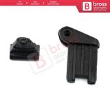 BMW E38 E39 E46 E60 E65 E66 E67 Vectra C için Arka Cam Perde Kızak Klips Seti