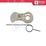 Renault Scenic 2 Modus İçin Ön veya Arka Sol Cam Kriko Köşe Plastik Takımı