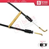 Hyundai Accent 3 4/5 Kapı İçin Ön Kapı İç Açma Teli 813101E030