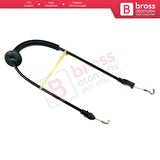 VW Golf MK5 1K1 1K5 Plus 5M1 521 Jetta MK3 1K2 4/5 Kapı 5M0837085B İçin Ön Kapı İç Açma Teli