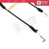 VW Golf MK5 1K1 1K5 Plus 5M1 521 Jetta MK3 1K2 4/5 Kapı 5M0837085B İçin Ön Kapı İç Açma Teli