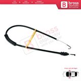 Skoda Octavia MK1 1U 1U2 1U5 1996–2010 1U0837099 İçin Ön Sağ veya Sol Kapı İç Açma Teli 55 cm