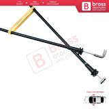 MAN TGA TGX TGL TGS Kamyon İçin Ön Kapı İç Açma Teli 81626800132