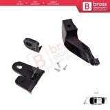 Fiat Fiorino MK3 Citroen Nemo Peugeot Bipper 2007-2020 6212F4 İçin Sol Ön Far Ayak Tamir Seti 