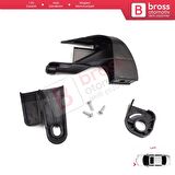 Fiat Fiorino MK3 Citroen Nemo Peugeot Bipper 2007-2020 6212F4 İçin Sol Ön Far Ayak Tamir Seti 
