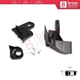 Fiat Fiorino MK3 Citroen Nemo Peugeot Bipper 2007-2020 6212F3 İçin Sağ Ön Far Ayak Tamir Seti 