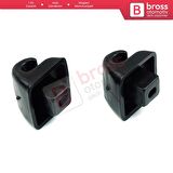 Mercedes E Sınıfı İçin Sunvisor Güneşlik Tutucu Klipsi Ürün 2 Adet Olmak Üzere Gri Renk Oluşmaktadır