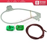 Renault Premium Kerax Midlum DAF LF 45 55 Volvo FL II FE 1400753 İçin Elektrikli Sol Cam Kriko Seti