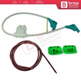 Renault Trucks Premium Kerax Midlum DAF LF 45 55 Volvo FL FE 1400754 İçin Sağ Cam Kriko Tamir Seti