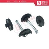 BMW İçin 4 Parça Gaz Kelebeği Gövdesi Aktüatör Dişli 13627838085