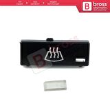 BMW X5 E53 2000-2006 5 Serisi E39 1996-2003 İçin Klima Kontrol Ön Cam Buğu Buz Çözücü Düğme Kapağı