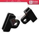 Toyota İçin 2 Adet Cam Kaldırma Mekanizma Cam Taşıyıcı Klipsi #2