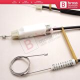 Audi A5 Sportback 8T 2008-2017 8T8839461 8T8839462 İçin Elektrikli Arka Sağ veya Sol Cam Kriko Seti