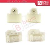 Pontiac İçin 4 Adet Cam Mekanizması Tamir ve Taşıyıcı Klipsleri Ürünümüz Ön Sol Kapı İçin Uygundur