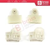 Pontiac İçin 4 Adet Cam Mekanizması Tamir ve Taşıyıcı Klipsleri Ürünümüz Ön Sol Kapı İçin Uygundur