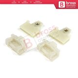 Pontiac İçin 4 Adet Cam Mekanizması Tamir ve Taşıyıcı Klipsleri Ürünümüz Ön Sol Kapı İçin Uygundur