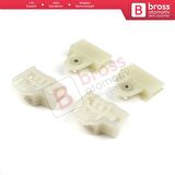 Pontiac İçin 4 Adet Cam Mekanizması Tamir ve Taşıyıcı Klipsleri Ürünümüz Ön Sol Kapı İçin Uygundur