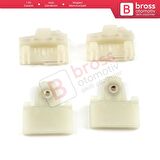 Pontiac İçin 4 Adet Cam Mekanizması Tamir ve Taşıyıcı Klipsleri Ürünümüz Ön Sağ Kapı İçin Uygundur