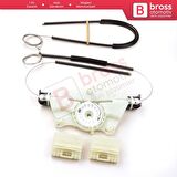 VW Touareg MK1 7L Porsche Cayenne 955 957 2002-2010 İçin Elektrikli Arka Sol Cam Kriko Tamir Seti